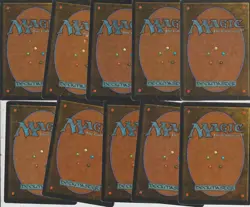Lot 10 cards UNLIMITED Steal Artifact Thoughtlace MAGIC MTG ENGLISH 1993 EX-NM - Image 2