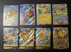 Pokemon Card Japanese Pikachu Lot 8 Eevee Promo 25th ex V Terastal SV-P s8a - Image 1