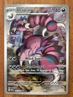 Pokemon TCG Drapion 097/088 Perfect Order Illustration Rare NM Card - Image 1