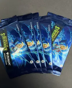 Secrets of Strixhaven 5 Promo Booster Pack Magic The Gathering Ships on 4/17 - Image 1