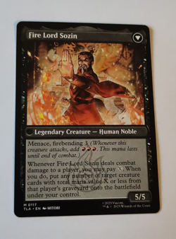 MtG The Rise of Sozin (TLA-0117) Mythic Rare English MINT - Image 2