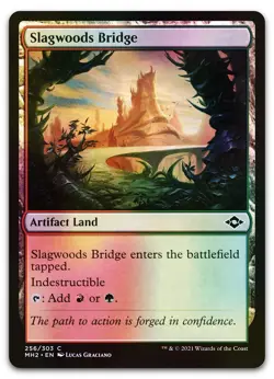 Slagwoods Bridge #256 (Foil) (NM) Modern Horizons 2 MH2 Magic MTG - Image 1