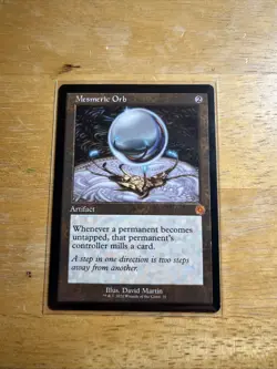 Mesmeric Orb The Brothers' War: Retro Frame Artifacts Regular NM - Image 1
