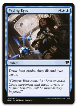 Prying Eyes #86 (NM) Commander Legends CMR Magic MTG - Image 1