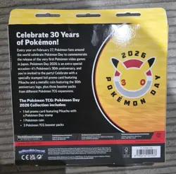 Pokemon TCG Pokemon Day 2026 Collection Box Brand New & Factory Sealed - Image 2