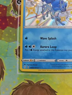 Pokemon TCG Suicune Holo Rare Shining Fates Baby Shiny Vault SV022/SV122 - Image 5