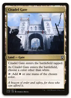 Citadel Gate #349 (NM) Baldur's Gate CLB Magic MTG - Image 1