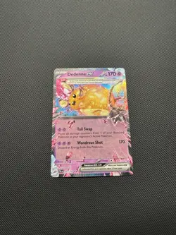 Pokemon TCG Dedenne ex 093/193 Sv02: Paldea Evolved Double Rare Near Mint - Image 2
