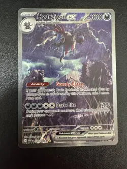 Pokemon Hydreigon EX 169/086 White Flare Special Illustration Rare 2025 - Image 1