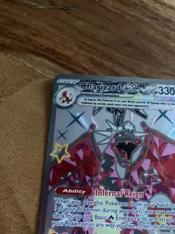Pokemon TCG Charizard SVP 074 - English Black Star Promo Full Art Card - Image 3