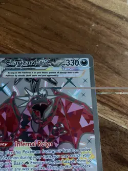 Pokemon TCG Charizard SVP 074 - English Black Star Promo Full Art Card - Image 4