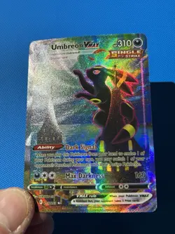 Umbreon Espeon Vmax 215/203 Alternate Alt Art Evolving Skies Custom Fan Art Card - Image 4