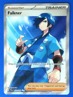 SV02: Paldea Evolved Falkner #251/193 POKEMON CARD Ultra Rare - Image 1