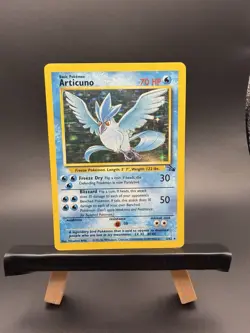 Pokemon TCG Articuno Holo Rare Unlimited Card 2/62 Fossil Set 1999 WOTC LP/MP - Image 1