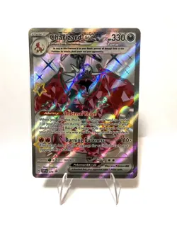 Charizard ex SVP 074 Tera Dark Holo Pokemon Card Near Mint 2024 Black Star Promo - Image 1