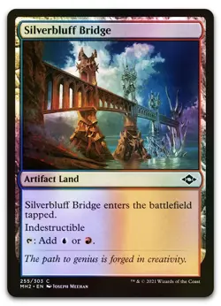 Silverbluff Bridge #255 (Foil) (NM) Modern Horizons 2 MH2 Magic MTG - Image 1