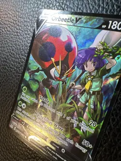 Orbeetle v TG12/TG30 Swsh11 Trainer Gallery Holo Pokemon TCG Lost Origin * - Image 2