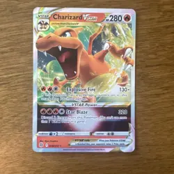 Charizard VSTAR 018/172 Brilliant Stars Ultra Rare Full Art Holo Pokemon TCG - Image 1