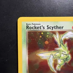 Pokemon Vintage Holo Rocket’s Scyther 13/132 Gym Heroes 2000 WotC - Image 2