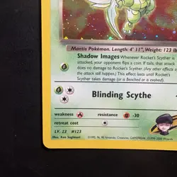 Pokemon Vintage Holo Rocket’s Scyther 13/132 Gym Heroes 2000 WotC - Image 5