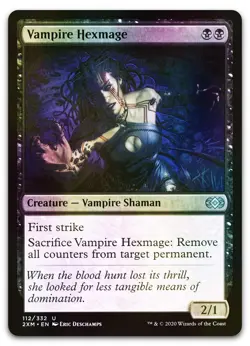 Vampire Hexmage #112 (Foil) (NM) Double Masters 2XM Magic MTG - Image 1