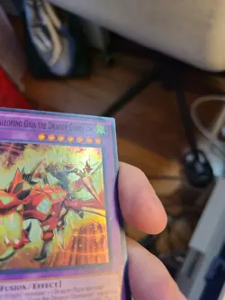 Yugioh Sky Galloping Gaia the Dragon Champion MIL1-EN010 1st Super Rare - Image 3