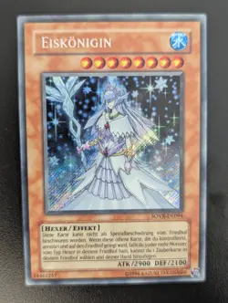 Eiskonigin SOVR-DE094 Secret Rare Deutsch EX YUGIOH - Image 1