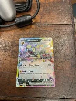 Pokemon TCG Umbreon ex Prismatic Evolution Stamped Promo 060/131 Promo Card - Image 2