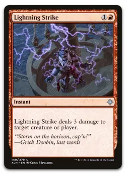 Lightning Strike #149 (NM) Ixalan XLN Magic MTG - Image 1