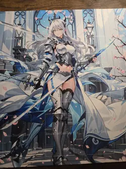 Ygomat Playmat Labrynth of the Silver Castle Trading Card Game Free BestTube/Bag - Image 2