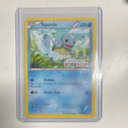 Pokemon Squirtle Build-A-Bear Workshop Promo Card 14/18 English TCG - Image 1