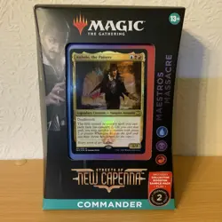 MTG Streets of New Capenna Commander: Maestros Massacre Commander Deck (Sealed) - Image 1