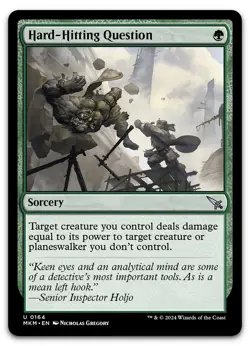 Hard-Hitting Question #164 (NM) Murders Karlov Manor MKM Magic MTG - Image 1