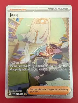 Pokemon TCG - Jacq 250/198 - Scarlet & Violet - Special Illustration Rare - NM - Image 1