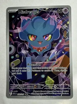 Misdreavus Art Rare Illustration Ascended Heroes 233/217 Pokemon TCG “Mint” - Image 1