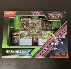 Pokemon TCG Shrouded Fable Greninja ex Special Illustration Collection Box - Image 1