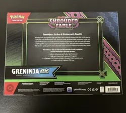 Pokemon TCG Shrouded Fable Greninja ex Special Illustration Collection Box - Image 2
