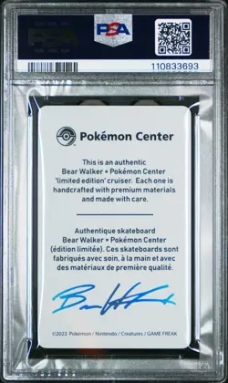 PSA 10 POKEMON CENTER X BEAR WALKER CHARIZARD 025 OF 750 - LOW POP! 2024 - Image 2