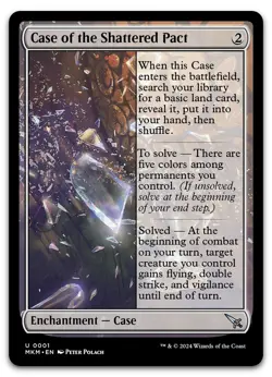 Case of the Shattered Pact #1 (NM) Murders Karlov Manor MKM Magic MTG - Image 1