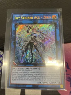Yu-Gi-Oh! Sky Striker Ace=Zero DUAD-EN049 Secret Rare 1st Edition - Image 1