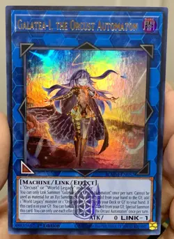Yugioh Galatea-i the Orcust Automaton BLMM-EN052 Emblazoned Ultra Rare NM wTrack - Image 3