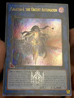 Yugioh Galatea-i the Orcust Automaton BLMM-EN052 Emblazoned Ultra Rare NM wTrack - Image 4
