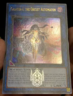 Yugioh Galatea-i the Orcust Automaton BLMM-EN052 Emblazoned Ultra Rare NM wTrack - Image 5