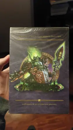 world of warcraft magtheridon lair raid deck new sealed french loot card - Image 1