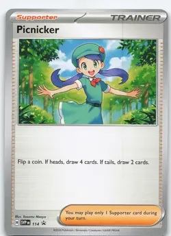Picnicker - 114 Promo Normal SV: Scarlet & Violet Promo Cards NM Pokemon - Image 1