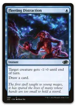 Fleeting Distraction #299 (NM) Jumpstart 2022 J22 Magic MTG - Image 1