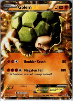 Golem EX 46/83 Generations - Pokemon Card - NM - Image 1