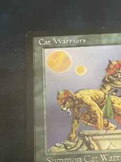 Signed Cat Warriors Legends MTG Magic The Gathering Card LP - Image 5