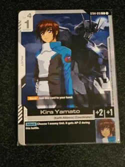 Kira Yamato - ST04-010 NM - Gundam TCG Card Game - Image 1