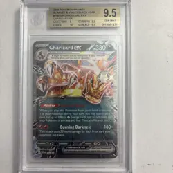 Pokemon Charizard EX SVP 196 Scarlet & Violet Promo TCG-HOLO Card - Image 1
